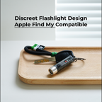 FlashFinder Key Finder | Compatible with Apple Find My | USB-C Rechargeable