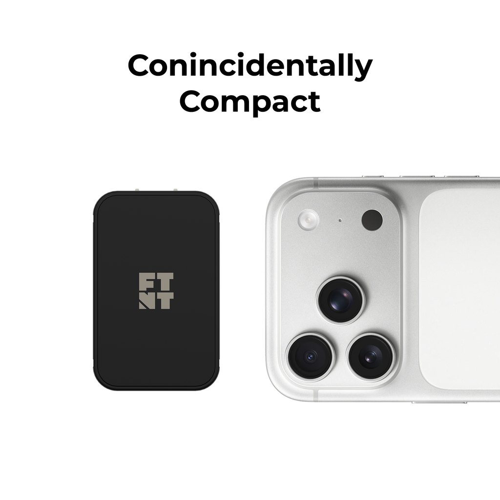 30W USB-C Compact Power Adapter | Powers iPhone, iPad & MacBook | North America Plug | Soft-touch USB-C Cable Included