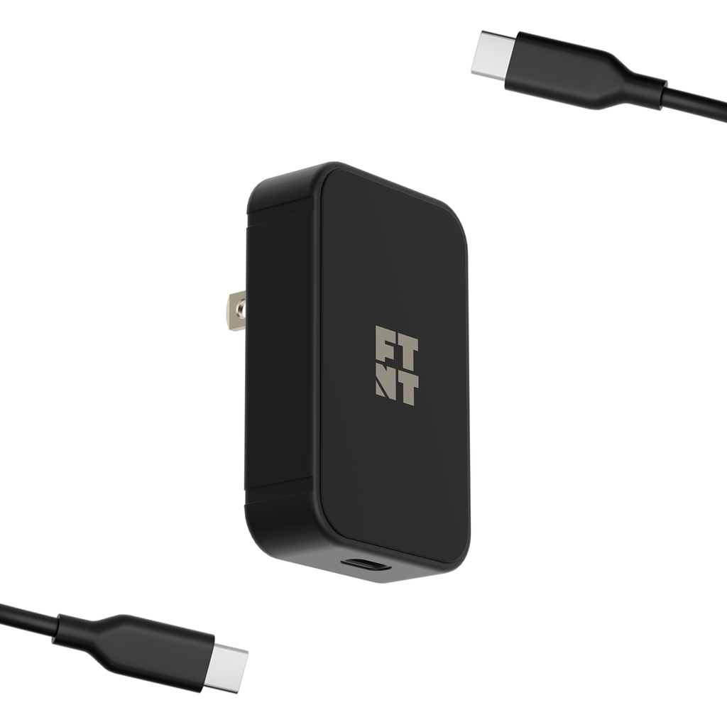 30W USB-C Compact Power Adapter | Powers iPhone, iPad & MacBook | North America Plug | Soft-touch USB-C Cable Included