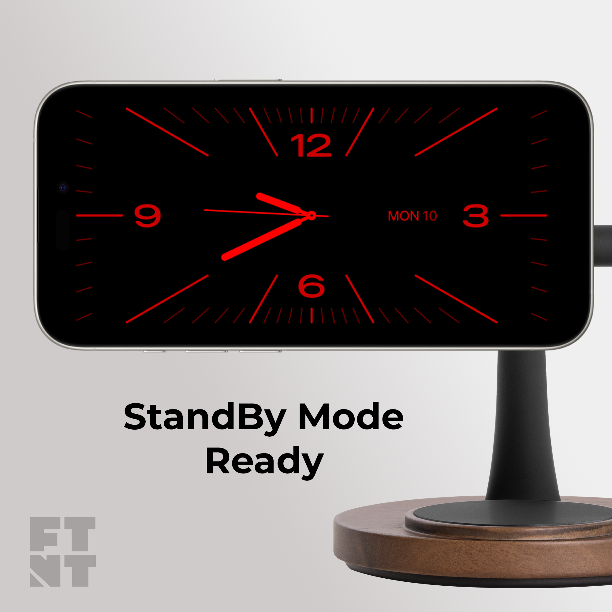 Zenstand Magnetic 3-in-1 Wireless Charger | For iPhone, AirPods, Apple Watch & More (Power Adapter not included)