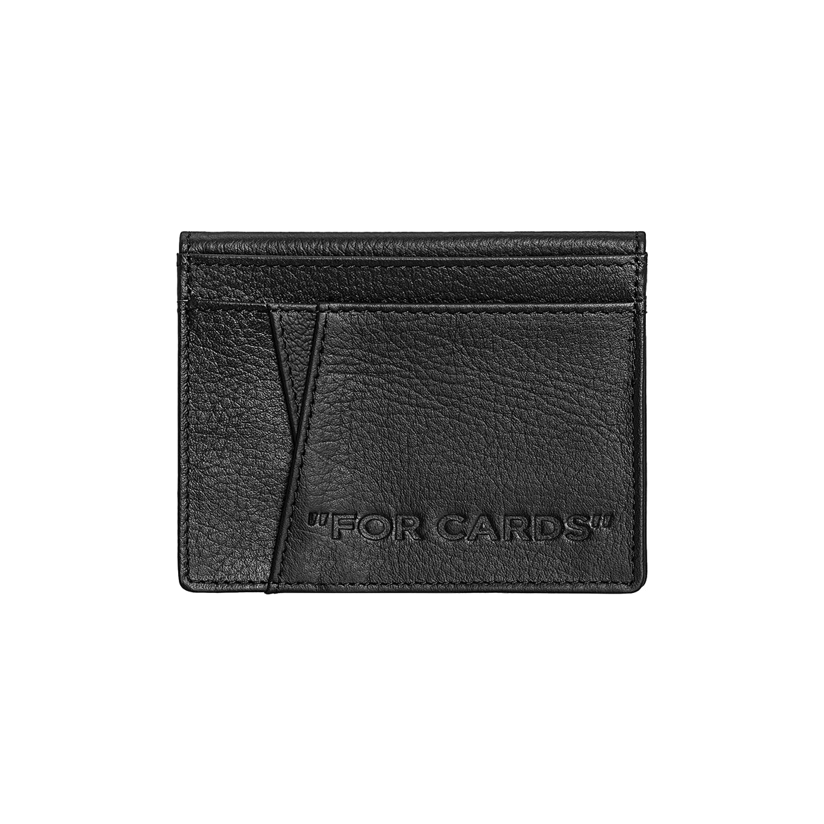Black Bi-Folded Vegan Leather Card Wallet – Multi-Slot Holder for Bank & Transit Cards | by ROUGHCLOUD